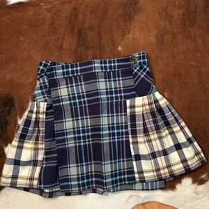 Urban Outfitters Plaid Wrap Skirt